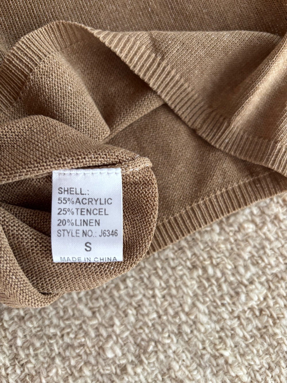 NWT Linen Blend Cardigan Set - Picture 12 of 12